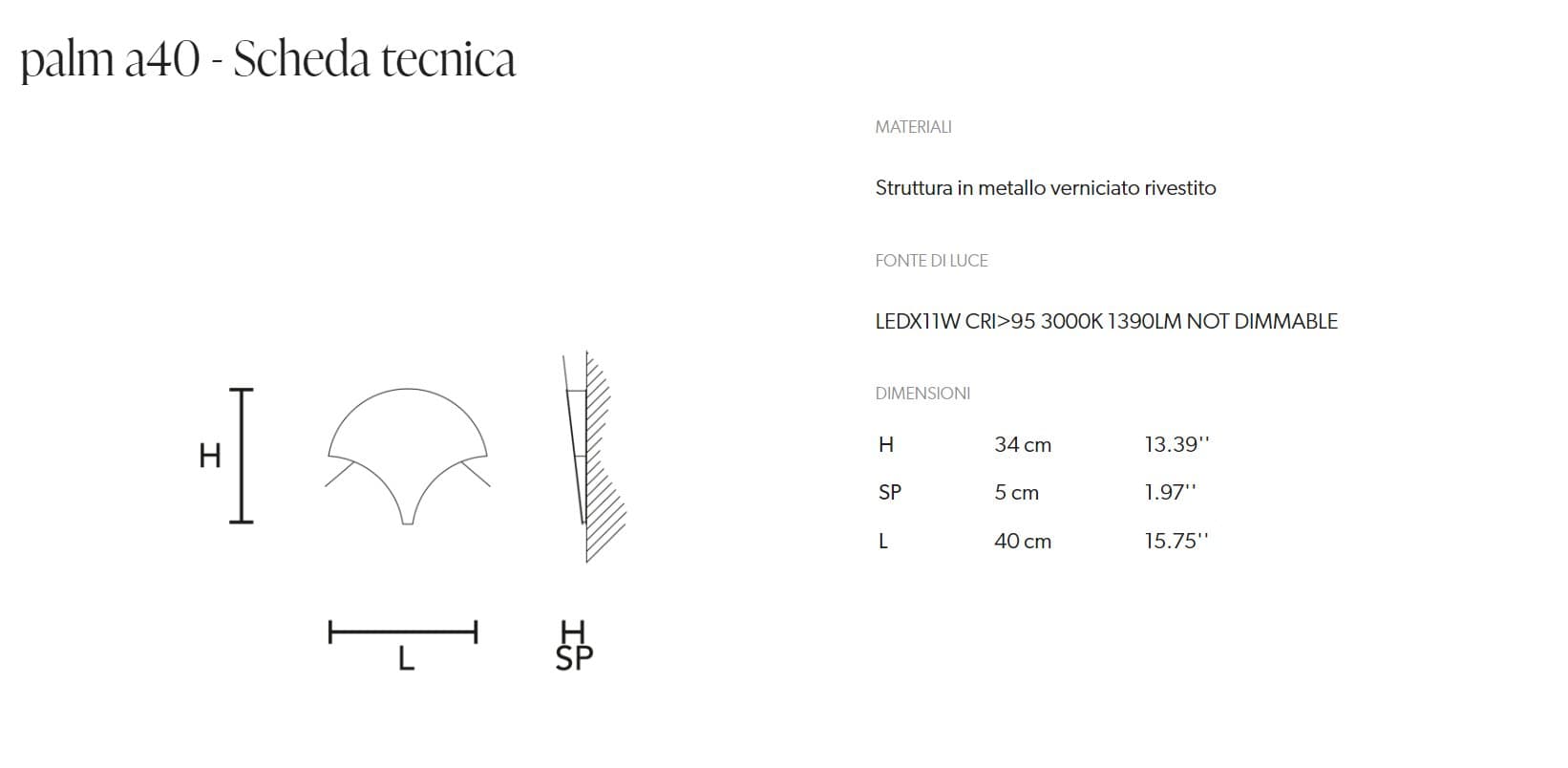 Masiero Aplica Palm A21 13