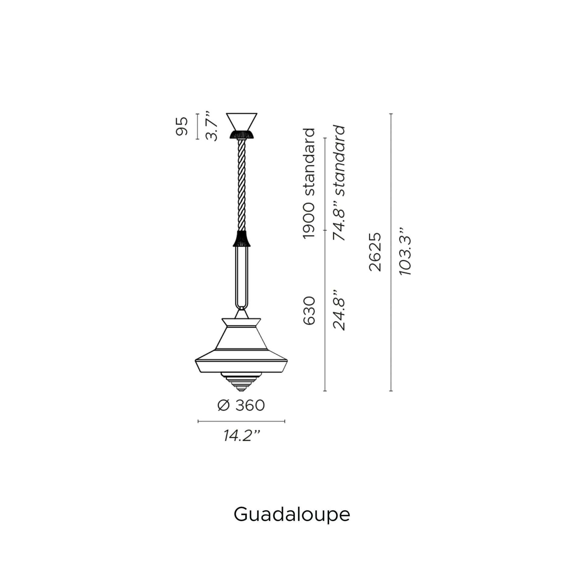 Contardi Candelabru Suspendat Calypso 2