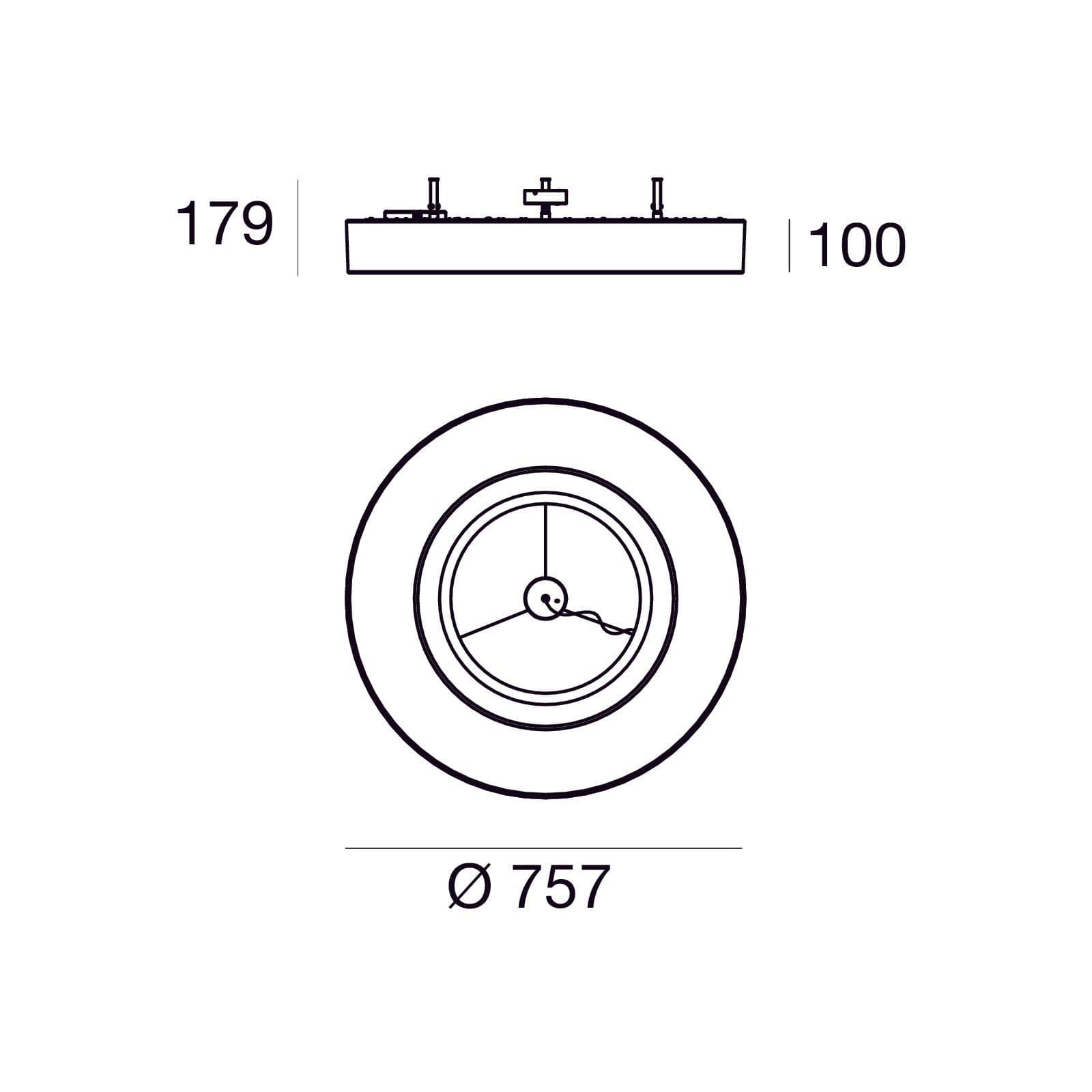 Stilnovo Plafonieră Saturn - Iluminat Interior Modern 3