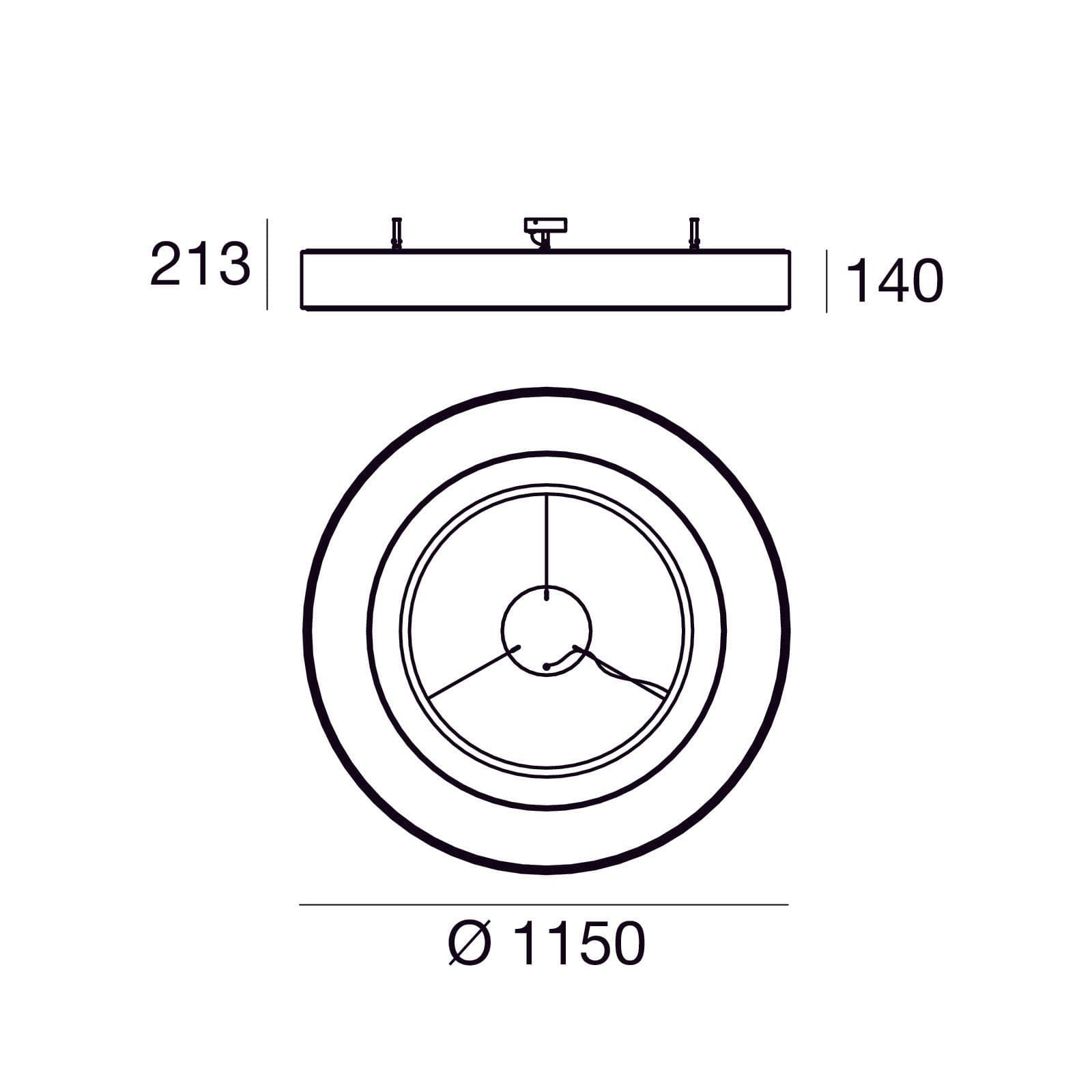 Stilnovo Plafonieră Saturn - Iluminat Interior Modern 4