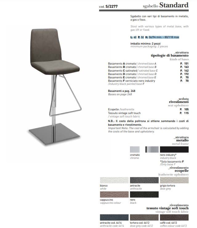 Scaun De Bar Standard 4