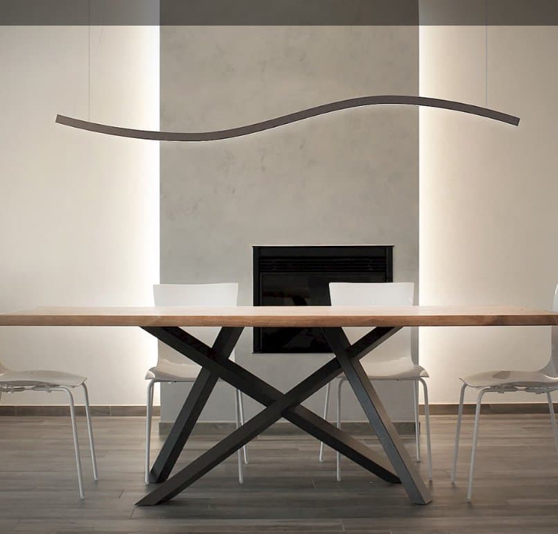 Teamitalia Candelabru Suspens cu Design Curbat