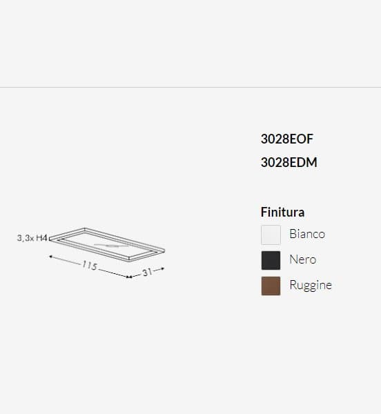 Teamitalia Plafoniera Edge 4