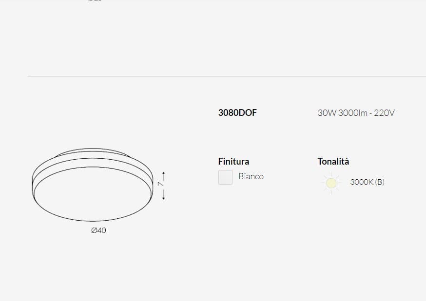 Teamitalia Plafoniera Iglu 5
