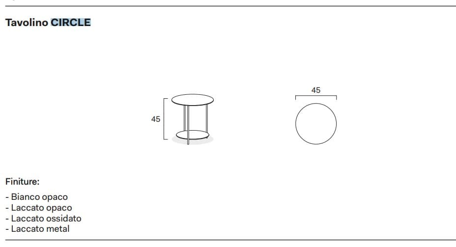 Masuta De Cafea Circle 4