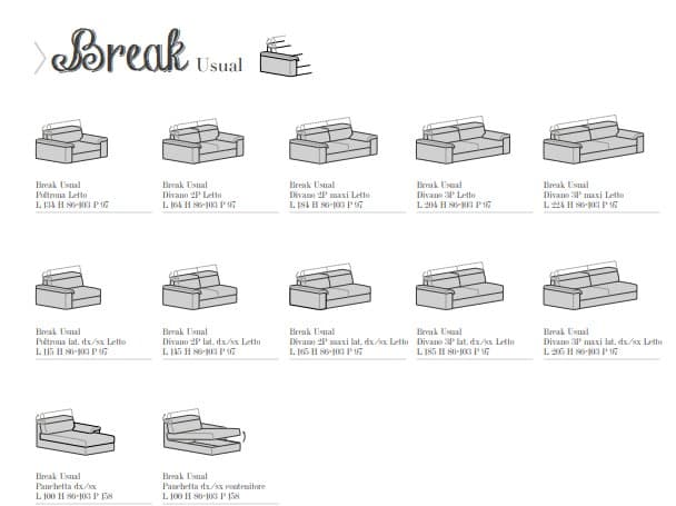 Samoa Canapea Extensibilă Break 11