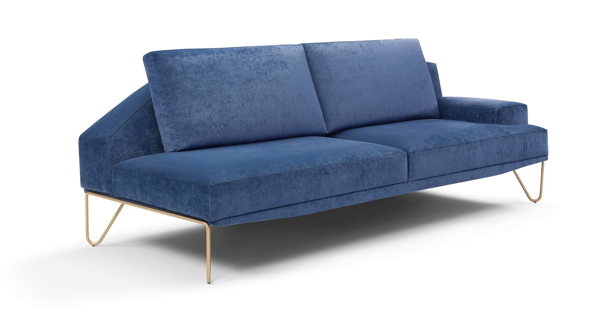 Musa Canapea Arlon - Canapea extensibilă cu mecanism click-clack, tapitată în textil, pentru living 2