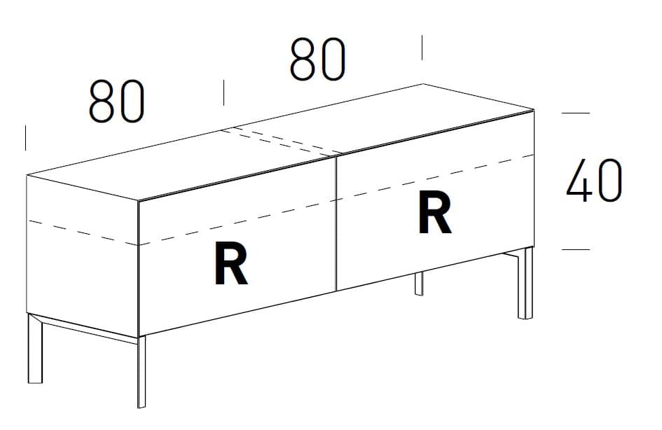 Comoda pentru  living Norma 10