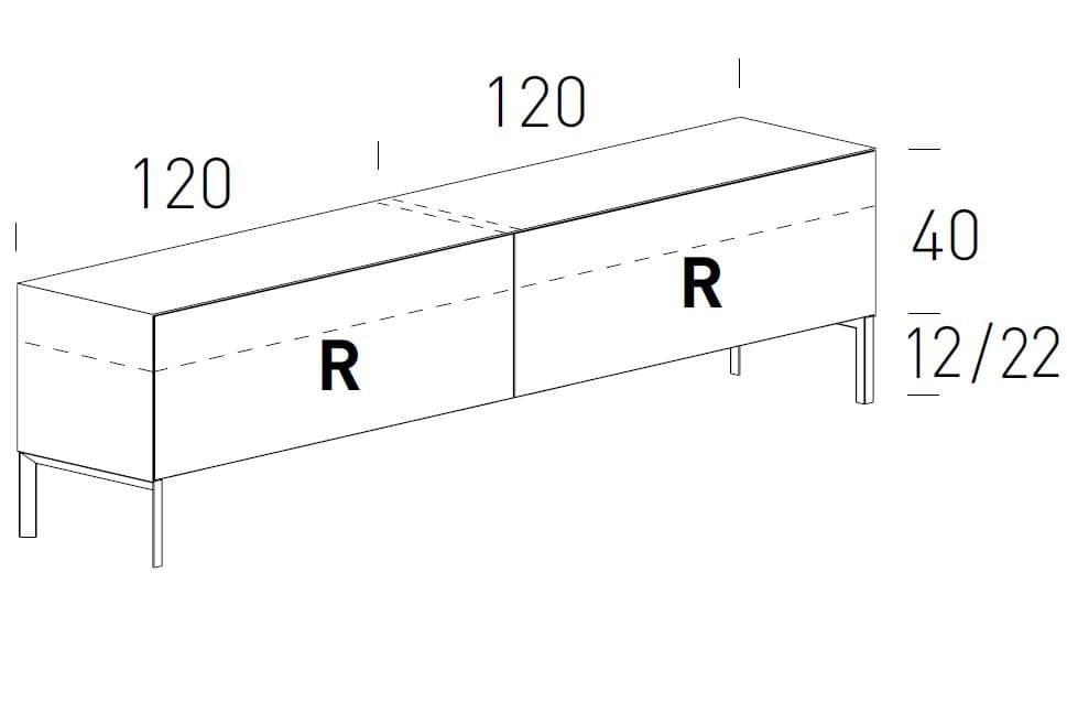 Comoda pentru  living Norma 20