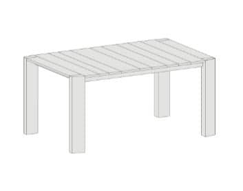 Masa de dining Gold 5