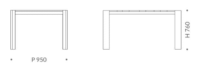 Masa de dining Gold 9