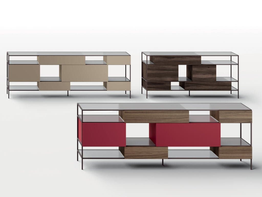 Comoda de living Teca 3