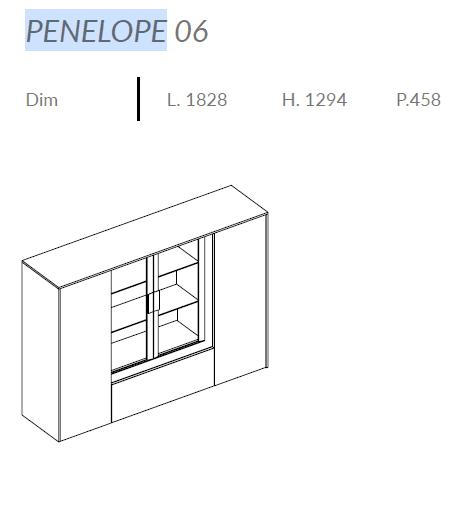Comoda de living Penelope 10