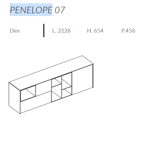 Comoda de living Penelope 11