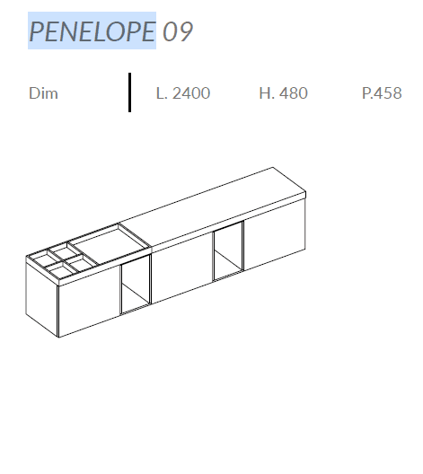 Comoda de living Penelope 13