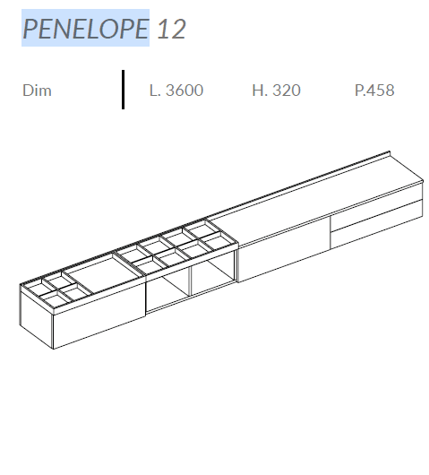 Comoda de living Penelope 16
