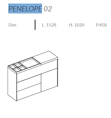 Comoda de living Penelope 6