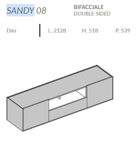 Comoda de living Sandy 11