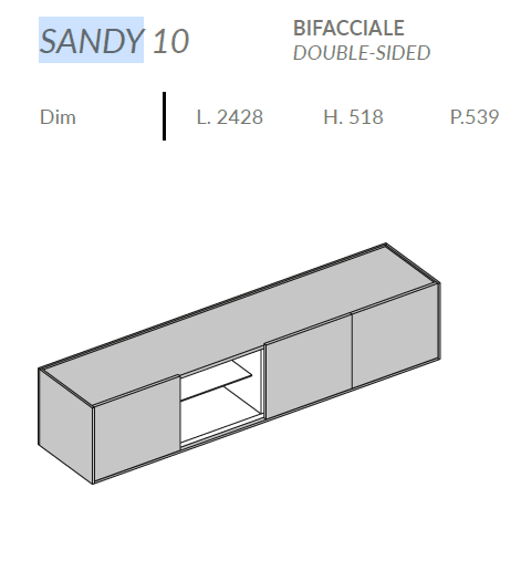 Comoda de living Sandy 13