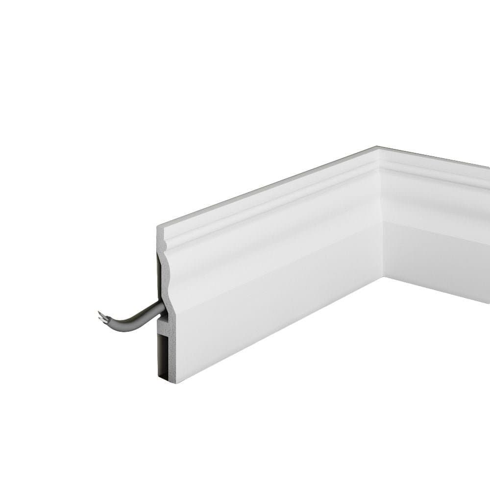 Plinta decorativa din polimer rigid S19 - 11x1.9x200 cm 4