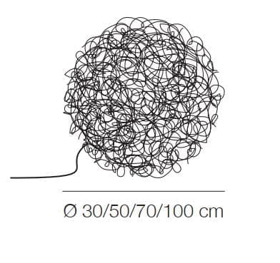 Lampadar Fil de Fer F 4
