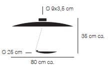 Plafoniera Lederam C180 6
