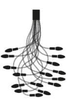 Plafoniera Turciù 16/21/36 10