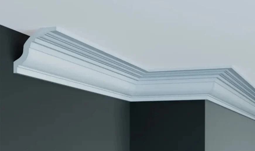 Cornisa decorativa din poliuretan P905 - 10x5.5x200 cm 4