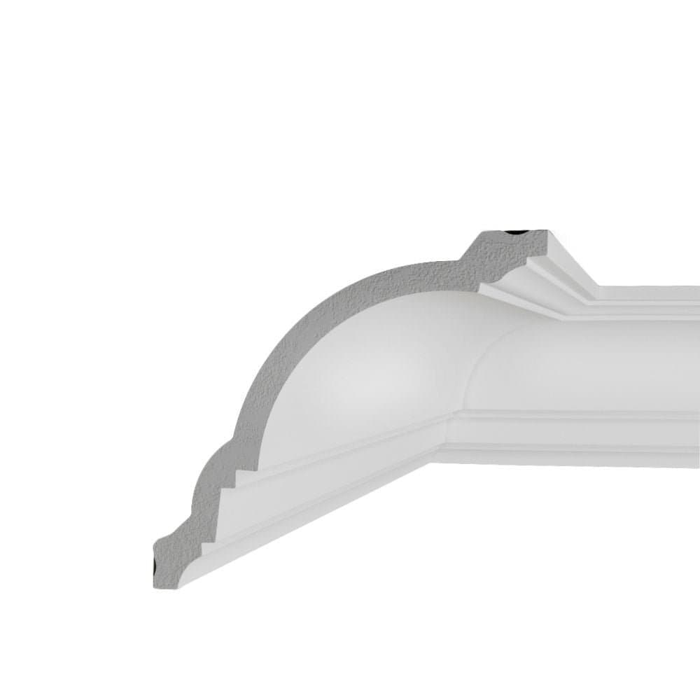 Cornisa decorativa din polimer rigid C18 - 11x12.4x200 cm 3