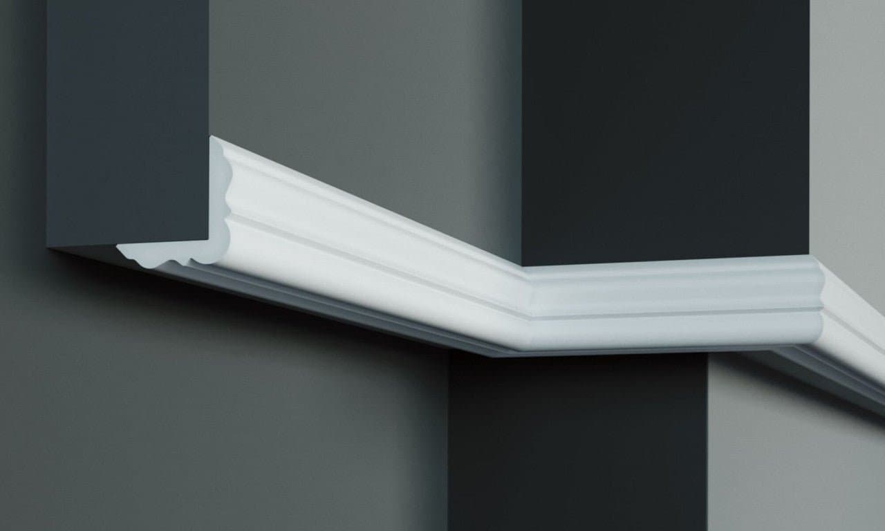 Cornisa decorativa din poliuretan P817 - 4x4x200 cm