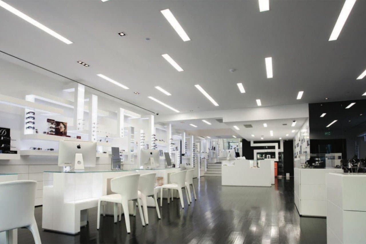 Profil pentru banda LED din polistiren extrudat acoperit cu rasina minerala KD303 - 6.5x4x115 cm 2