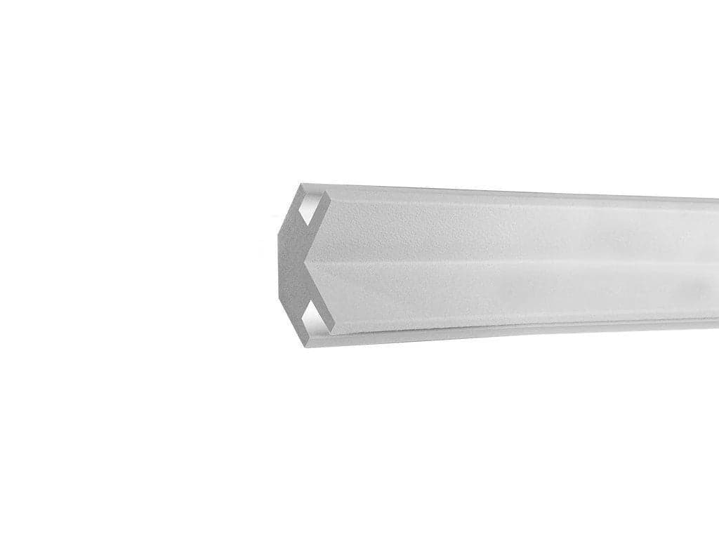 Profil pentru banda LED din polistiren extrudat acoperit cu rasina minerala KD203 - 9.5x9.5x115 cm 3