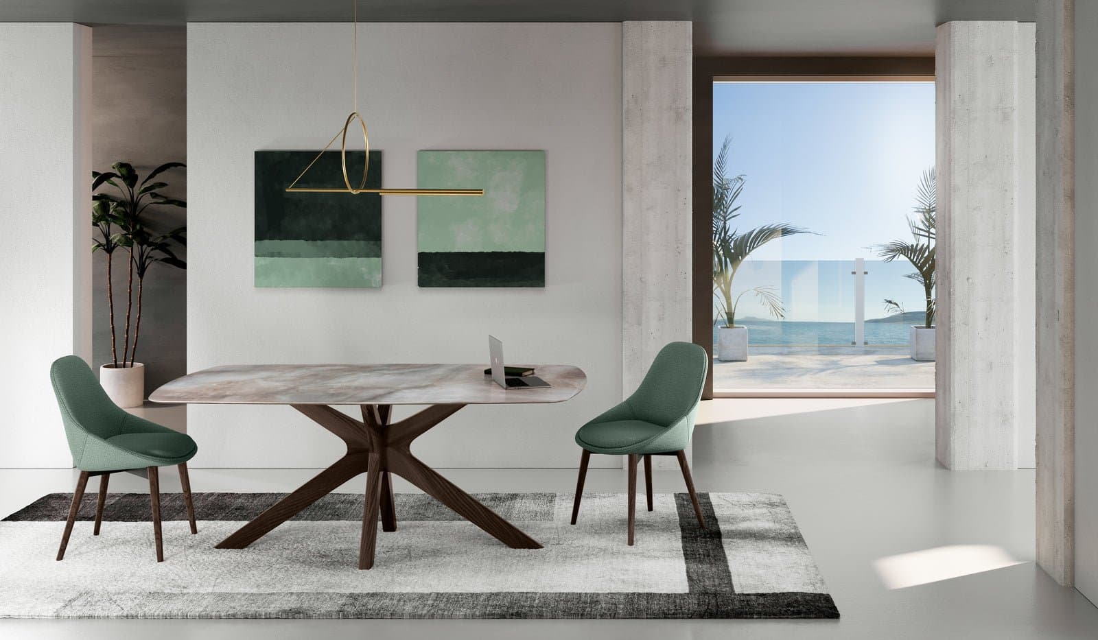 Masa de dining Gemini 2