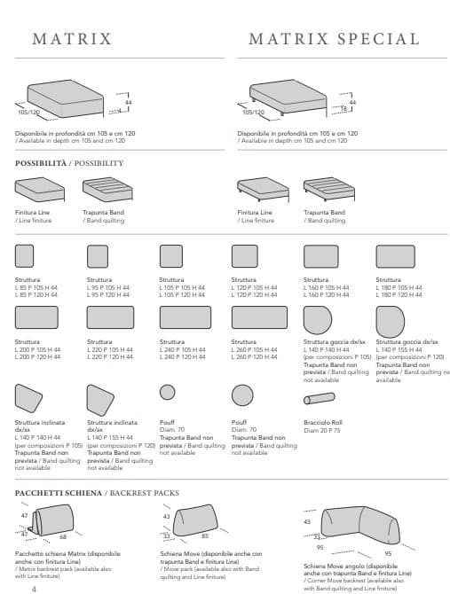 Canapea Matrix Special 6