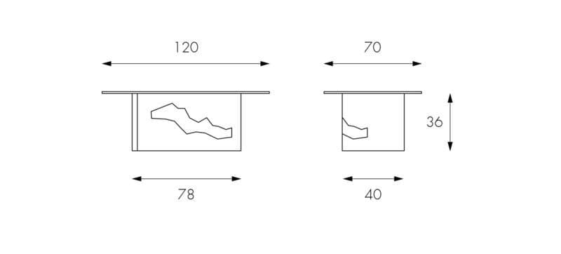 Masuta de cafea FLEXUS 4