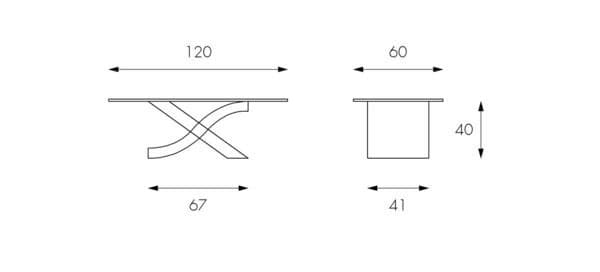 Masuta de cafea XENON 4