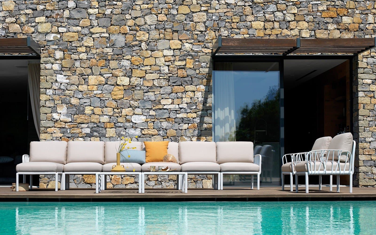 Canapea modulara pentru exterior  KOMODO 8