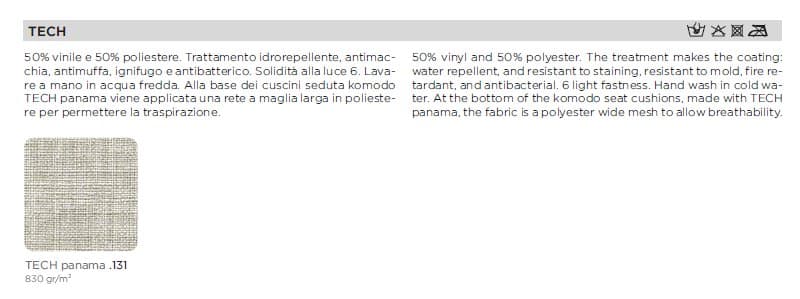 Fotoliu de exterior  KOMODO 22