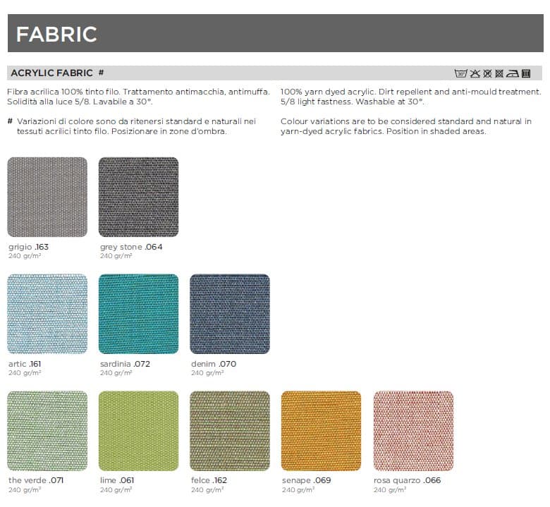 Pouf de exterior KOMODO 20