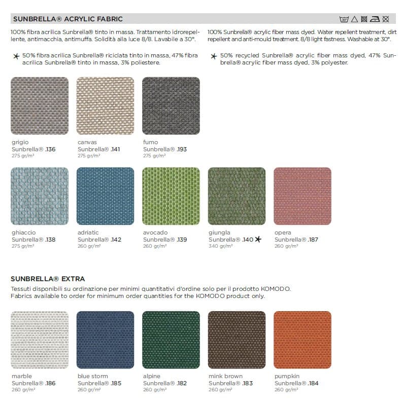 Pouf de exterior KOMODO 21