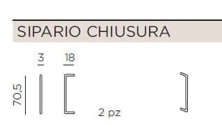 Sistem modular de perete despartitor Sipario 3 19