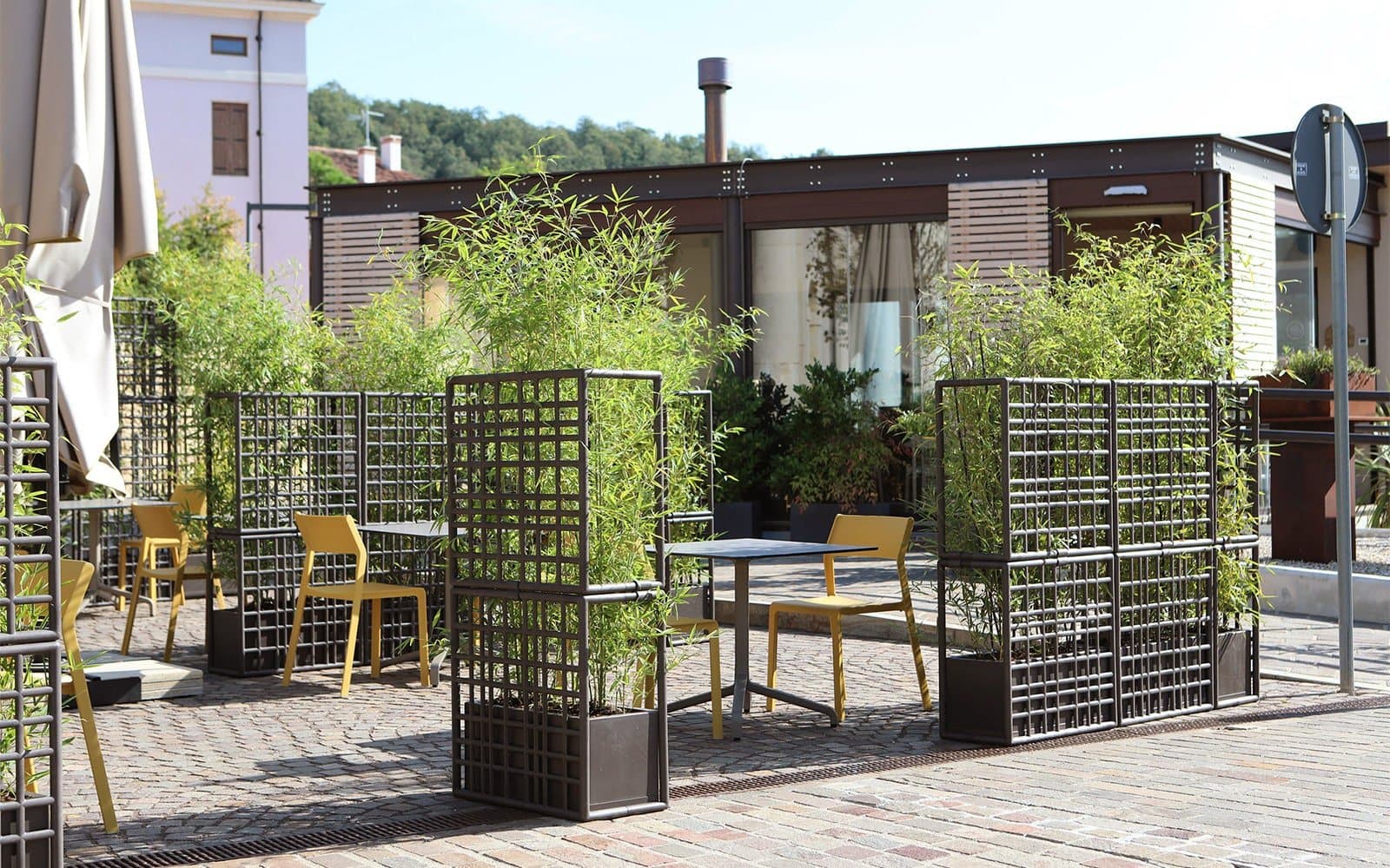 Sistem modular de perete despartitor Sipario 3 2