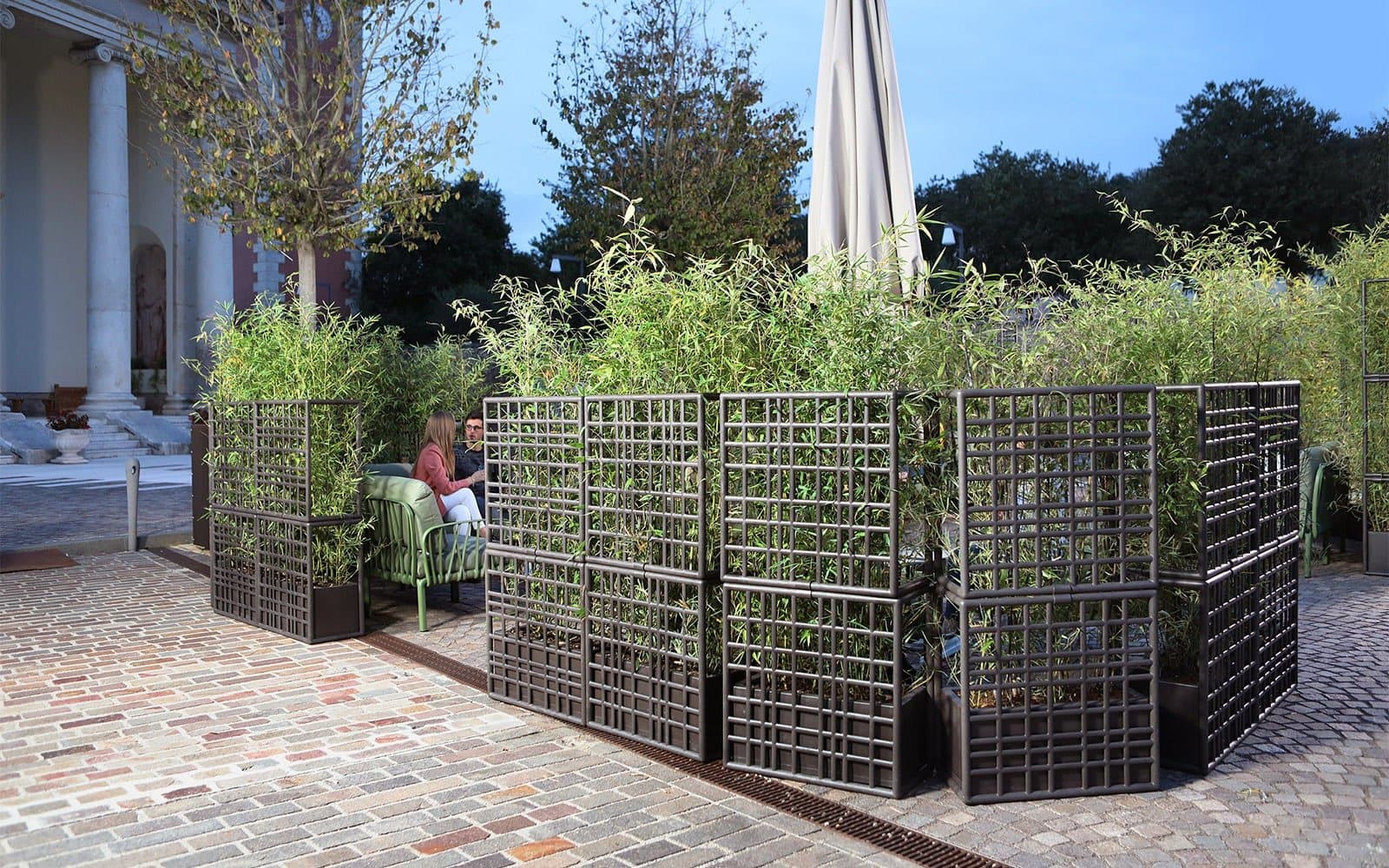 Sistem modular de perete despartitor Sipario 3 5