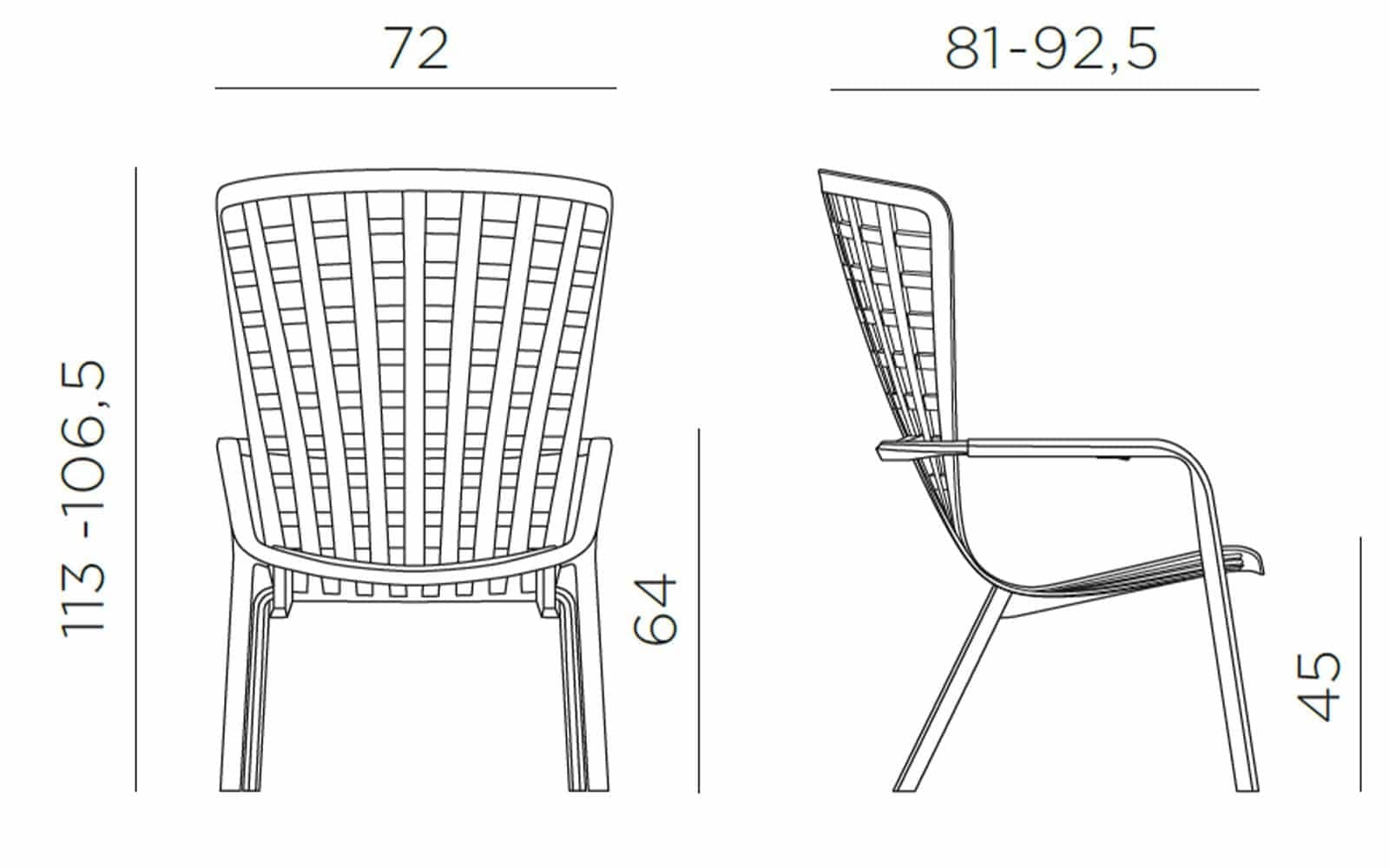Fotoliu  exterior Folio 8