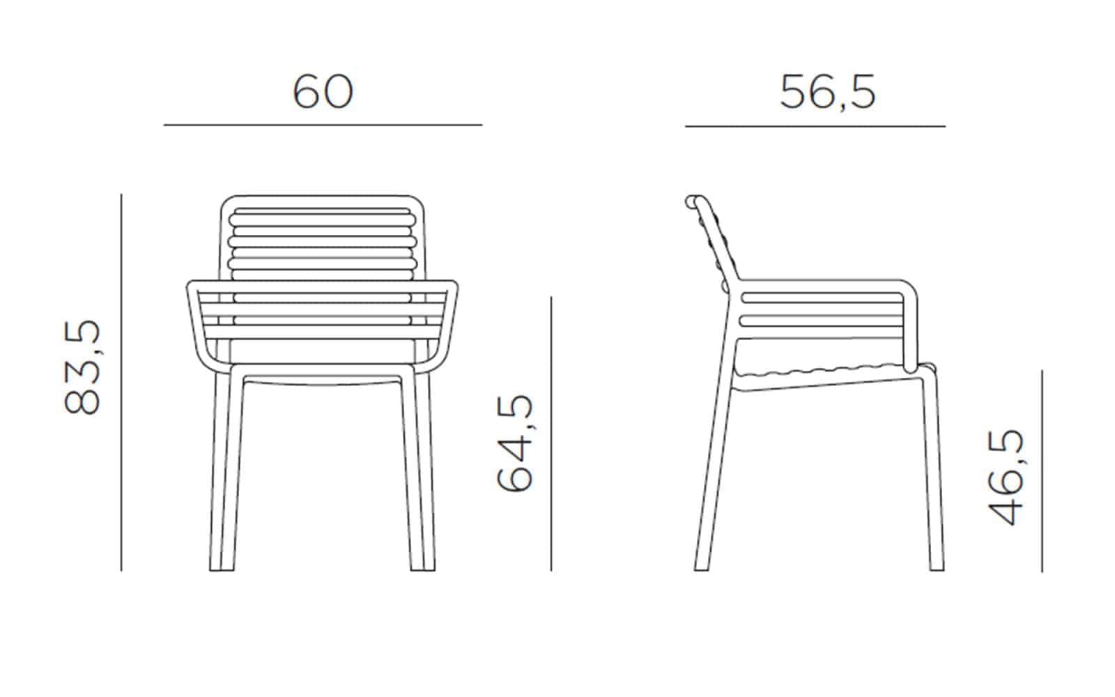 Fotoliu exterior Doga Armchair 20