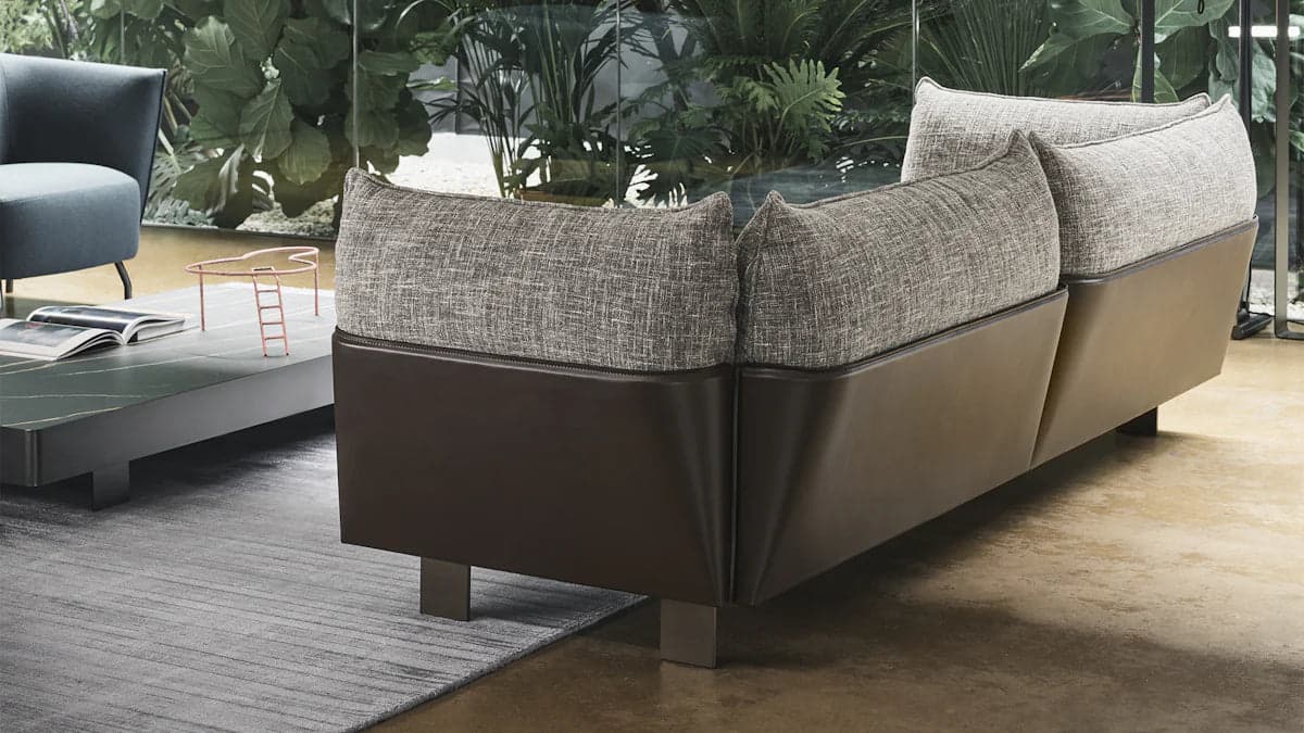 Bonaldo Canapea Blend Design Italian Modernă Pat Extensibil 3