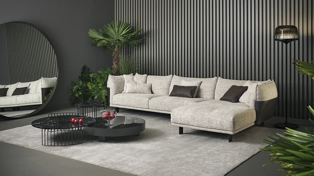 Bonaldo Canapea Blend Design Italian Modernă Pat Extensibil 5
