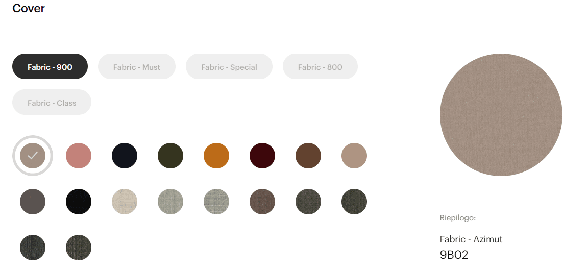 Bonaldo Canapea TIRELLA 10