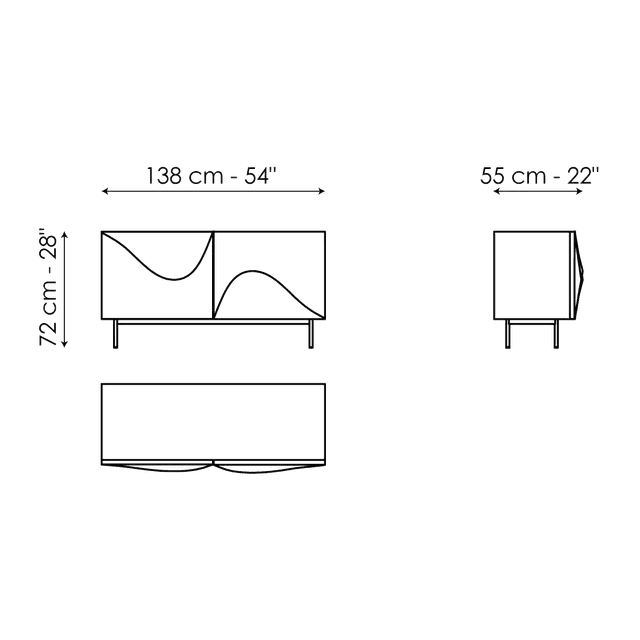 Comoda De Living Vertigo 14