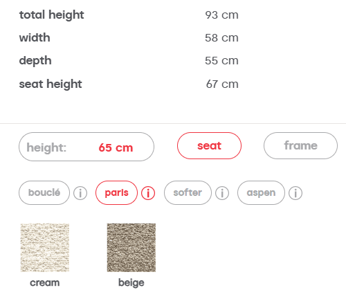 Scaun De Bar Oleandro Cs 2032 8